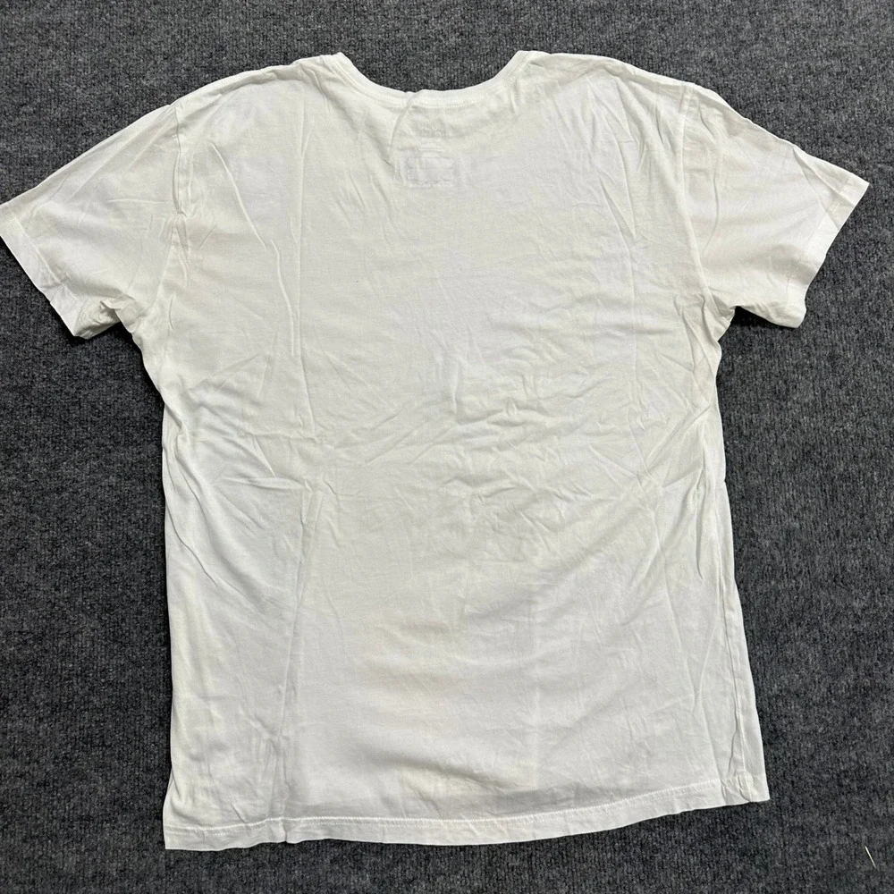 Polo Ralph Lauren T-Shirt Mens XL White Slim Fit Cotton Short Sleeve Pony Logo